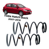 Resortes Suspension Delantera Tiida Hatch Back 2016 Nissan