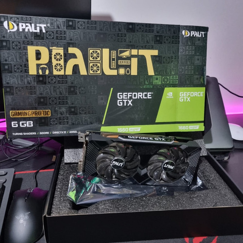 Placa De Vídeo Nvidia Palit Geforce Gtx 1660 Super