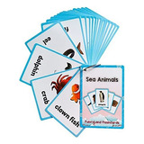 Tarjeta Didactica - Lilias Sea Animals Flash Cards, Todd