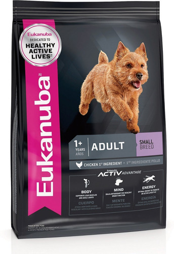 Eukanuba Adult Dog (perros Adultos) Raza Pequeña X 1kg Caba