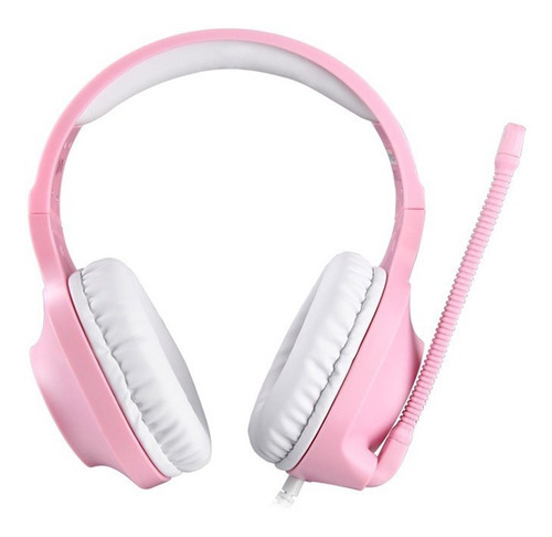 Auriculares Gamer Sades Spirits Sa-721 Pink Rosa Pc Ps4 Xbox Color Rosa