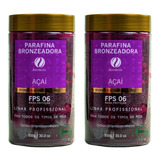 Kit 2 Parafinas Açaí Duotrato Bronzeamento Natural