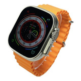 Relógio Smartwatch Iwo W68 Ultra Séries 8 - Laranja