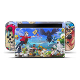 Skin Para Nintendo Switch Oled Adesivo - Modelo 007