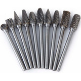 Kit De 10 Brocas, Fresas Para Tallar Madera, Metal, Pulir