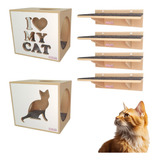 Play Kit Nichos Gatos Nekocat Prateleira E Almofada Cj 8pcs