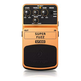 Pedal Guitarra Super Fuzz Behringer Sf300 + Color Melón