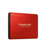 Ssd 8tb Usb 3.1 Tipo Mini Disco Portátil Sólido Externo Rojo