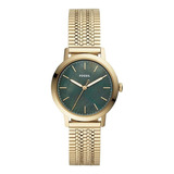 Reloj Mujer Fossil Es4675 Cuarzo Pulso Dorado Just Watches