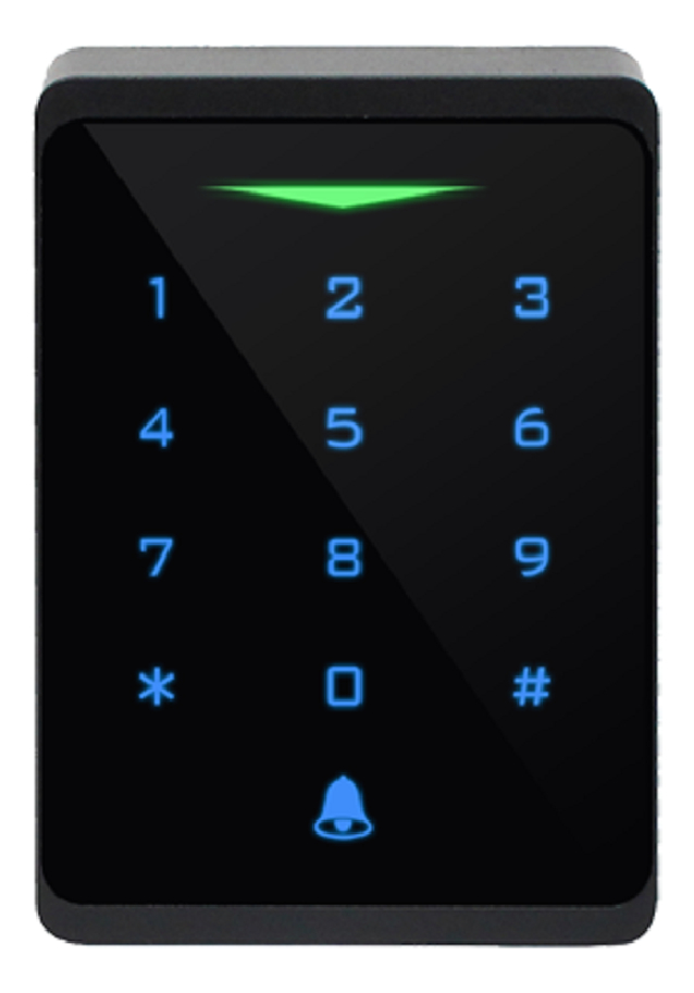 Control autonomo Metal RFID W26, WI-FI (Tuya App) 