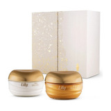  Kit Presente Lily Geléia Iluminadora E Lily Creme Acetinado