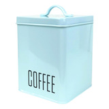 Porta Café Silky Em Aço Galvanizado Pote Com Tampa 1,7l