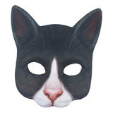 Máscara De Gato 3d Photo Prop Animal Face Para Puesta En