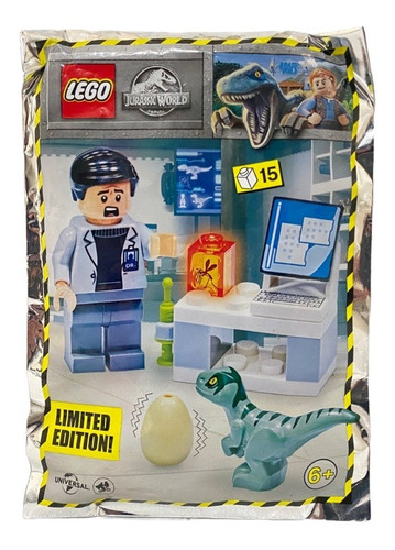 Figura Lego En Sobre Serie Jurassic World Varios Personajes