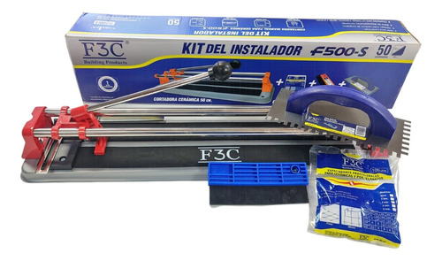 Cortadora De Cerámica 50cm Kit Del Instalador F500-s F3c