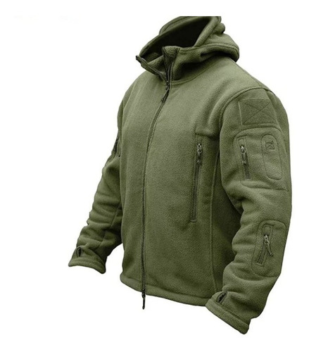 Chaqueta Polar Táctica Hombre Outdoor