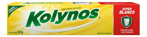 Pasta Dental Kolynos Amarilla 90g Kolynos Unidad - 1 - 90 G