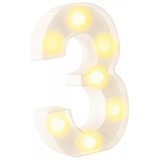 Letras Y Números 3d Luces Foco Lampara Decorativa N 13