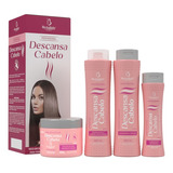 4 Kit Capilar Profissional Descansa Cabelo Bio Instinto