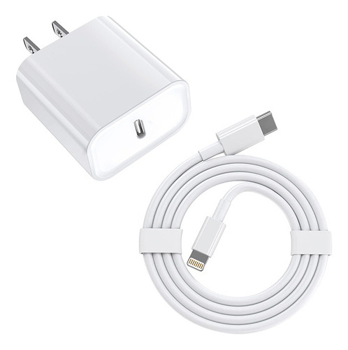 Cargador Carga Rápido 20w Tipoc Para Iphone7 8 X 11 12 13 14