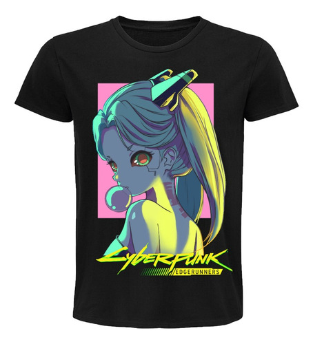 Playera Rebecca Cyberpunk Edgerunners Anime Manga