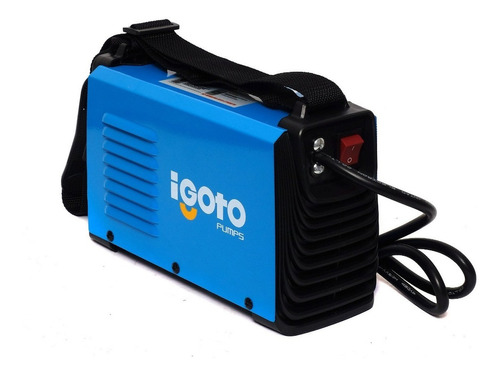 Inversora Soldadora Igoto Mini-130 , Multivoltaje Color Azul