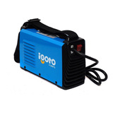 Inversora Soldadora Igoto Mini-130 , Multivoltaje Color Azul