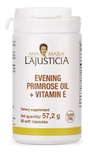 Anamarialajusticia Evening Primrose Oil + Vitamin E 80unid