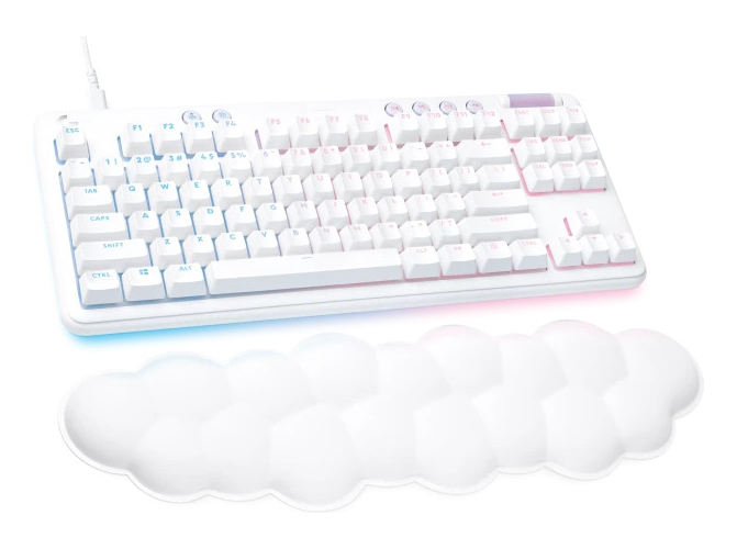 Teclado Gamer Logitech G G713 Gl Aurora Collection Blanco Us