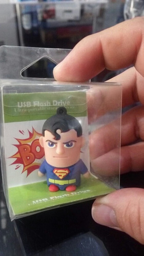 Memoria Usb 8 Gb Superman De Colección Original