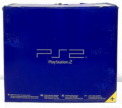 Playstation 2 Fat Na Caixa Completo Ps2.