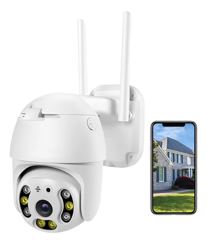 Camara Wifi Rotatoria De Exterior Ip66 Full Hd Ptz 2.0 W4120