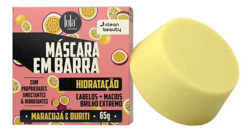 Máscara Em Barra Hidratação 65g Lola Cosmetics