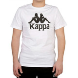 Remera Kappa Authentic Estessi Bco Moda Hombre