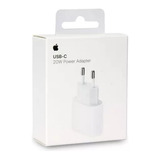 Cargador iPhone Apple 20w Adaptador Tipo Usb-c