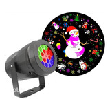 Lampara De Navidad Led Proyector Láser Luz 16 Patrones