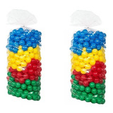 Bolas De Piscina (pacote Coloridas) Decoração 500un