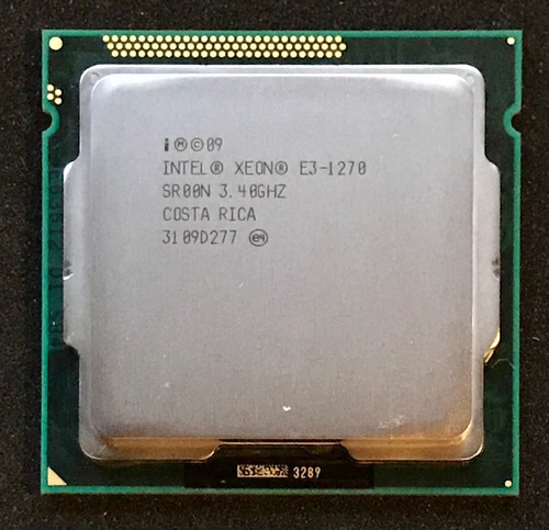 Processador Intel Xeon E3-1270 3.4ghz Lga 1155 Ddr3