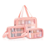 Estuches De Maquillaje Bolsa Cosmetiquera 3pcs Neceser Para