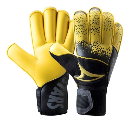 Luva Goleiro Profissional Three Stars Fox + Personalização