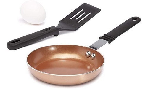 Ecolution Kitchen Extras Mini Fry Sartén Set Copper Incluye