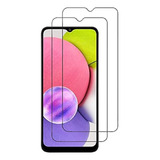 3 Micas Cristal Templado Samsung A03 Core / A03s / A12 / A02