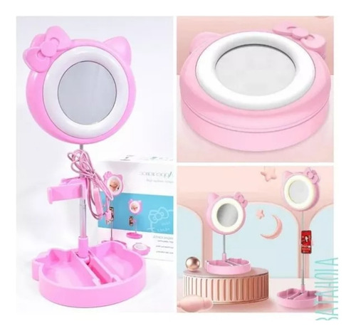 Aro Luz Led Hello Kitty