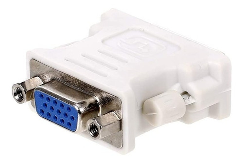 24+5 Adaptador Convertidor Cople Unidireccional Dvi A Vga 