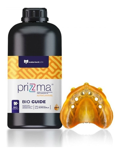 Resina Prizma 3d Bio Guide Autocla.250gr