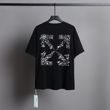  Playera Off White Black T-shirt