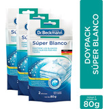 Doy Pack Super Blanco Intenso 80g 3pz Dr. Beckmann
