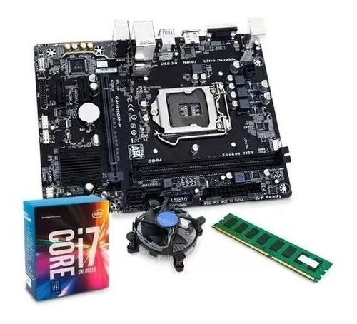 Kit Upgrade Gamer - Intel Core I7 3770 + H61 + 16gb Ddr3
