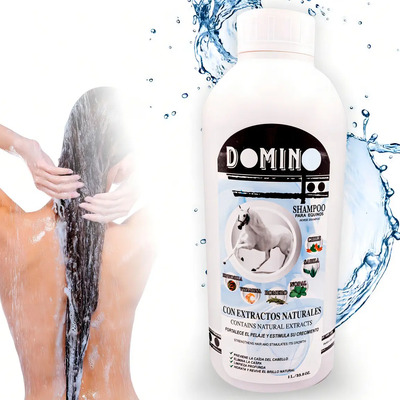 Shampoo De Caballo Equino Domino Crecimiento Acelerado 1 Lt | Envío gratis