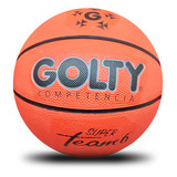 Balón Baloncesto Golty Competition Super Team No.6-naranja